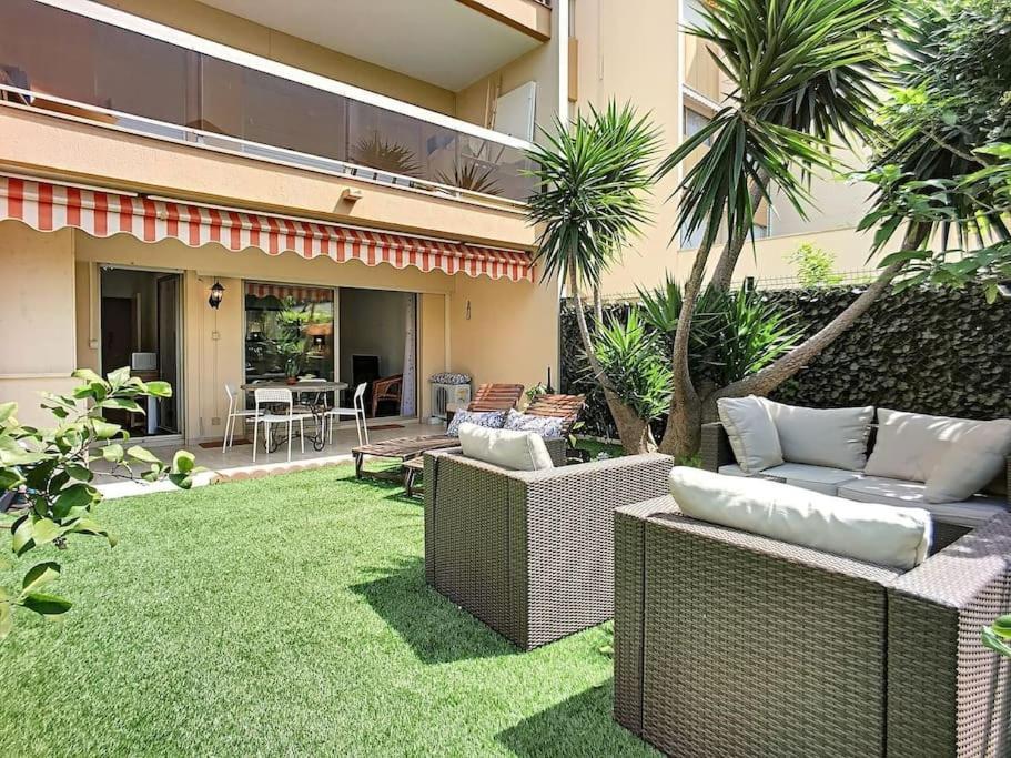 Rabiac - Charming 1 Bedroom With Private Garden Antibes Zewnętrze zdjęcie
